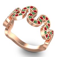 Simple Modern Pave Leliha Pave Ring