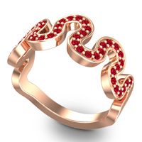 Simple Modern Pave Leliha Pave Ring