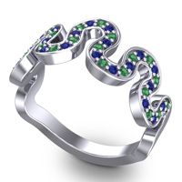 Simple Modern Pave Leliha Pave Ring