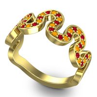 Simple Modern Pave Leliha Pave Ring