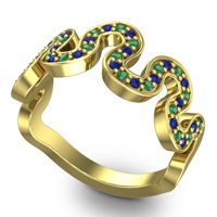 Simple Modern Pave Leliha Pave Ring
