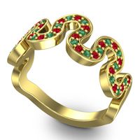 Simple Modern Pave Leliha Pave Ring