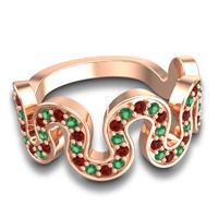 Simple Modern Pave Leliha Pave Ring