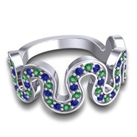 Simple Modern Pave Leliha Pave Ring