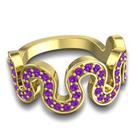 Simple Modern Pave Leliha Pave Ring