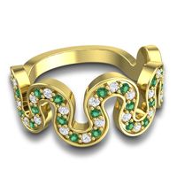 Simple Modern Pave Leliha Pave Ring
