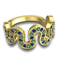 Simple Modern Pave Leliha Pave Ring