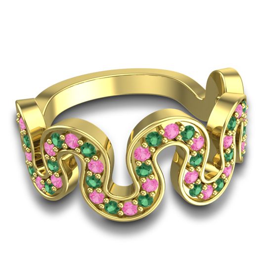 Simple Modern Pave Leliha Pave Ring