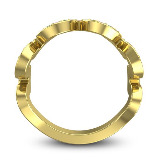 Simple Modern Pave Leliha Pave Ring