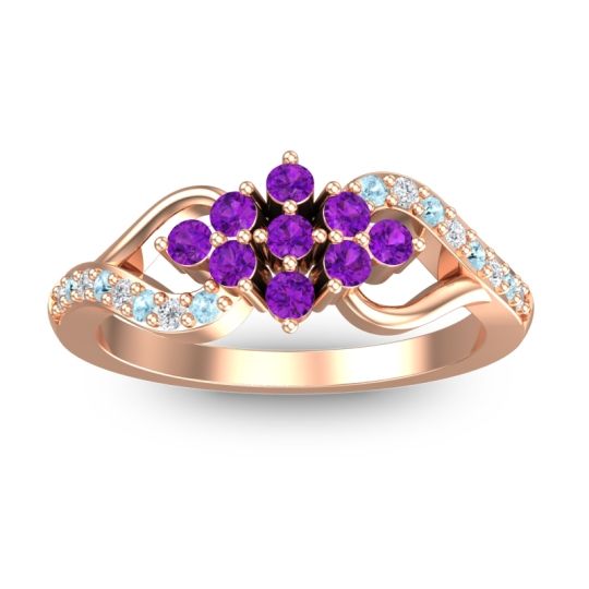 Simple Pave Torana Ring
