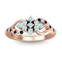 Simple Pave Torana Ring