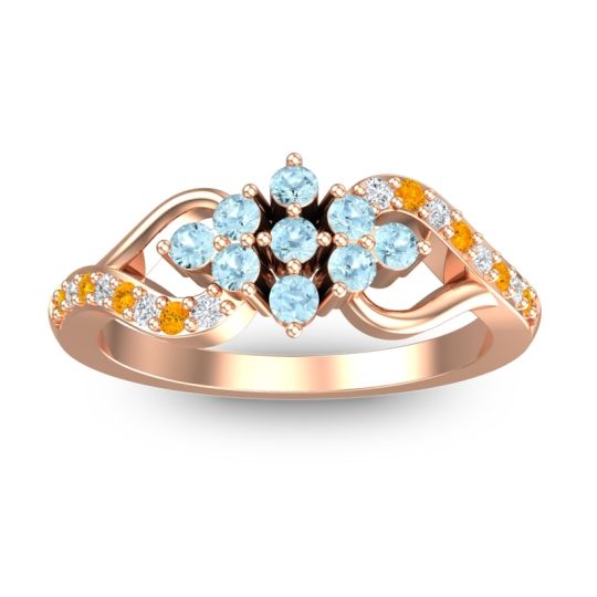 Simple Pave Torana Ring