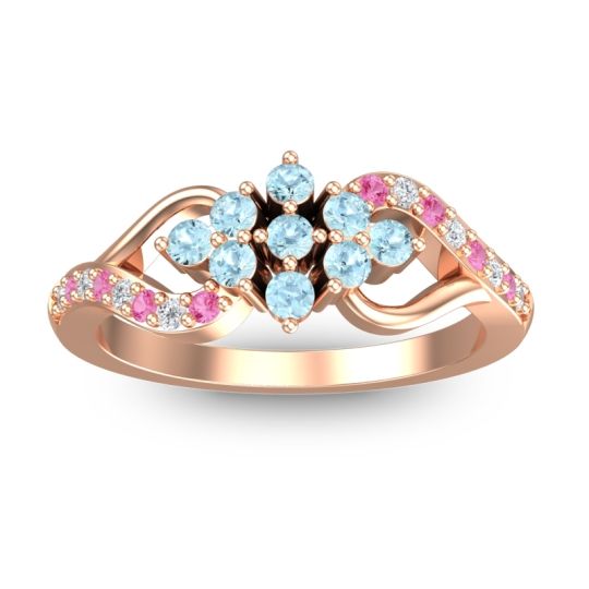 Simple Pave Torana Ring