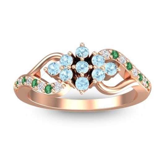 Simple Pave Torana Ring