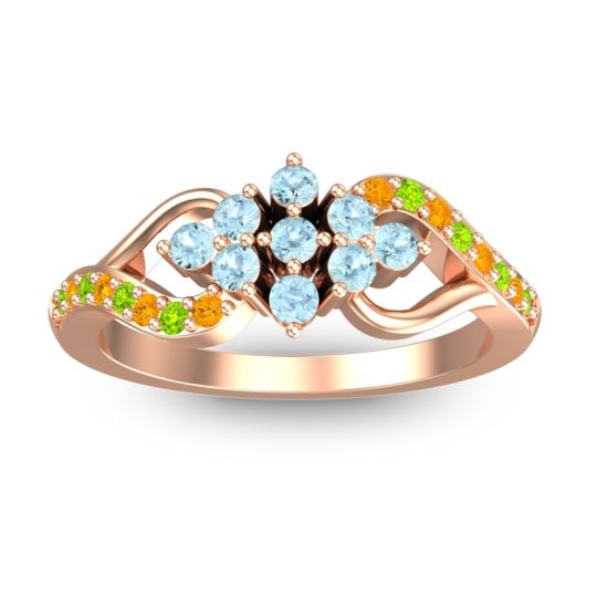 Simple Pave Torana Ring