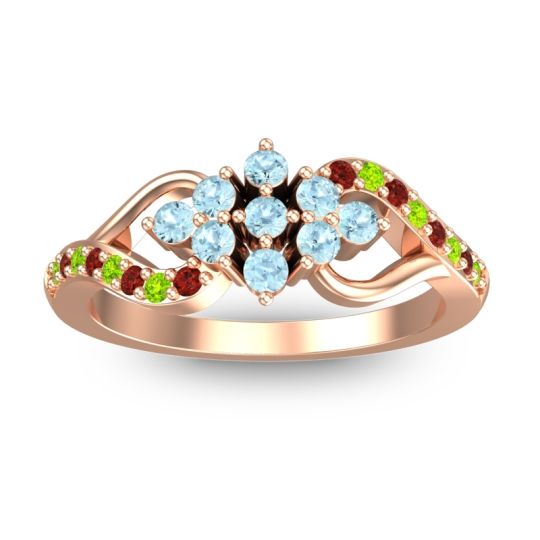 Simple Pave Torana Ring