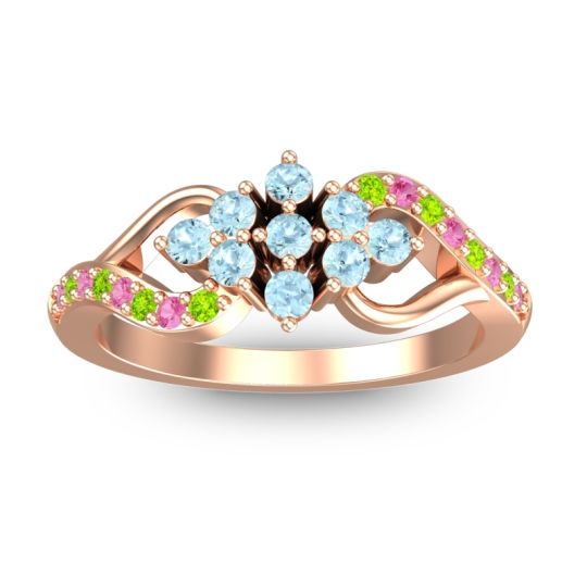 Simple Pave Torana Ring