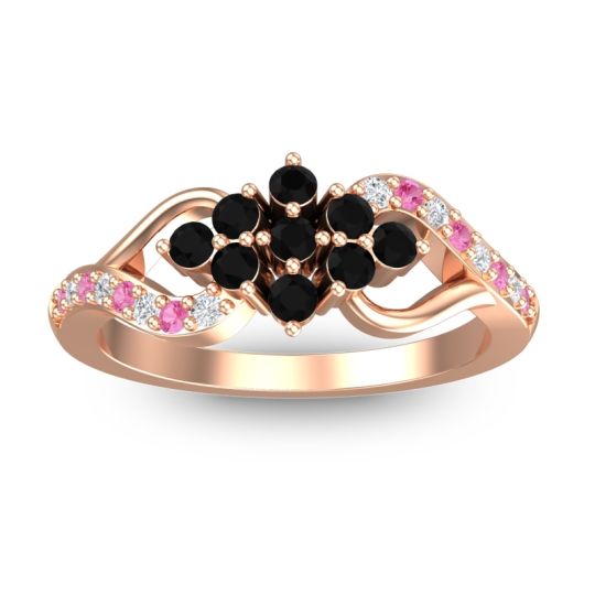 Simple Pave Torana Ring