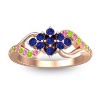 Simple Pave Torana Ring