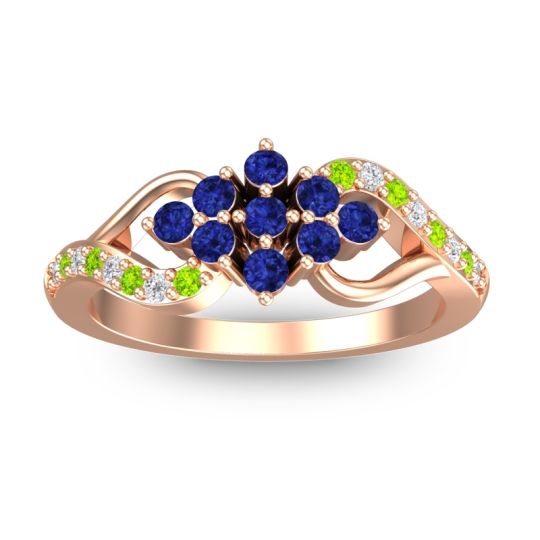 Simple Pave Torana Ring