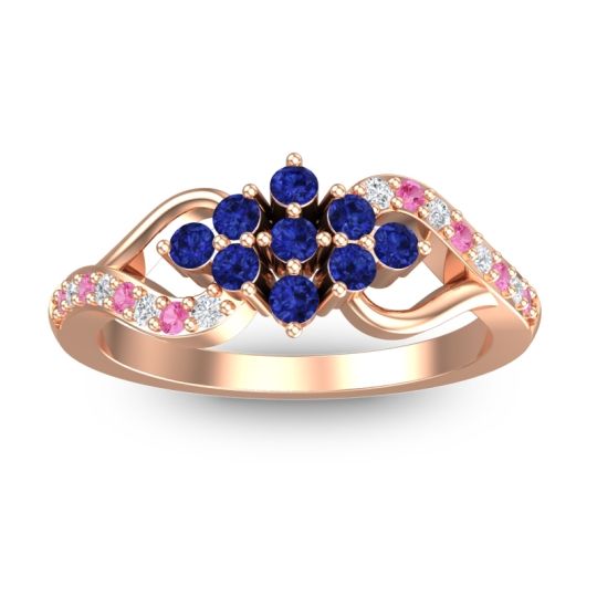 Simple Pave Torana Ring