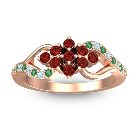 Simple Pave Torana Ring