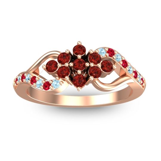 Simple Pave Torana Ring