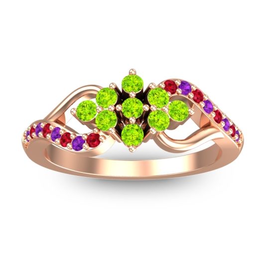 Simple Pave Torana Ring