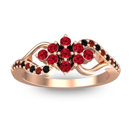 Simple Pave Torana Ring