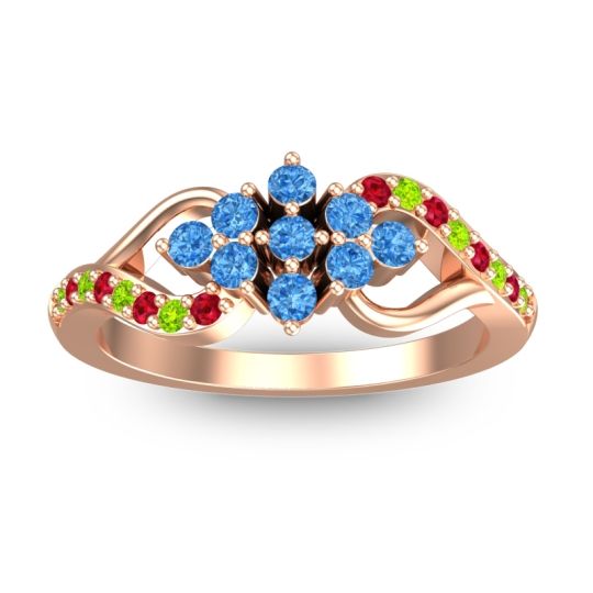 Simple Pave Torana Ring