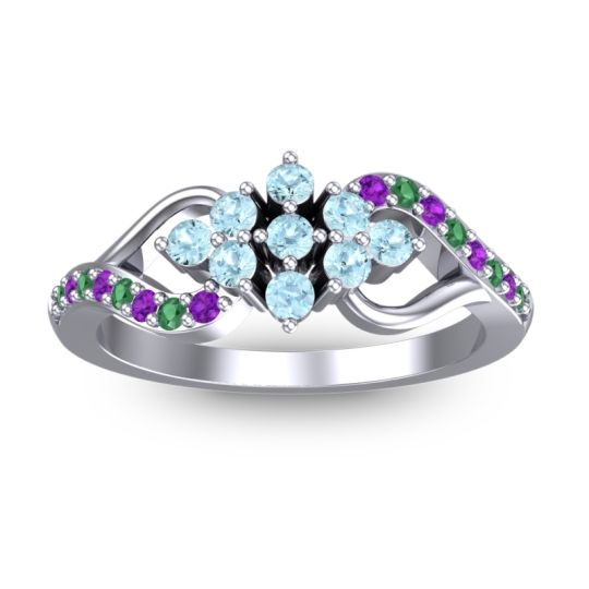 Simple Pave Torana Ring