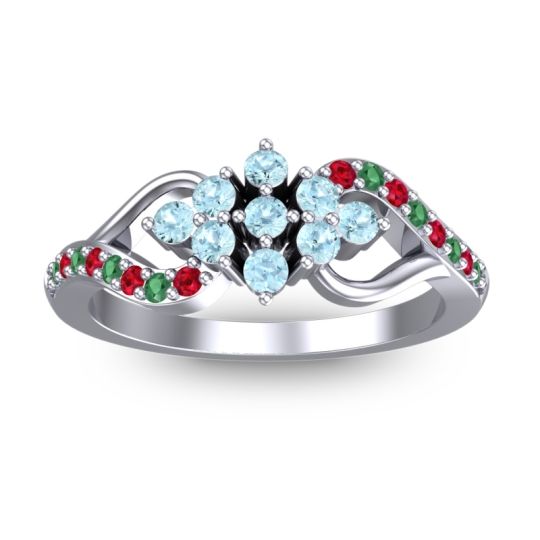 Simple Pave Torana Ring