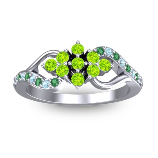 Simple Pave Torana Ring