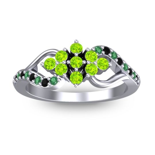 Simple Pave Torana Ring