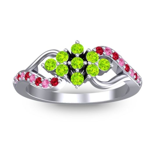 Simple Pave Torana Ring