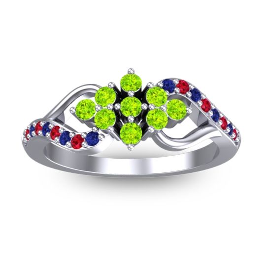 Simple Pave Torana Ring