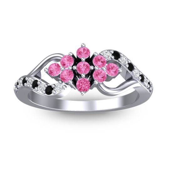 Simple Pave Torana Ring