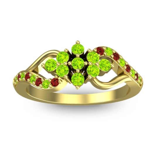 Simple Pave Torana Ring