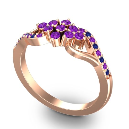 Simple Pave Torana Ring