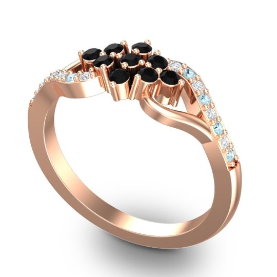 Simple Pave Torana Ring