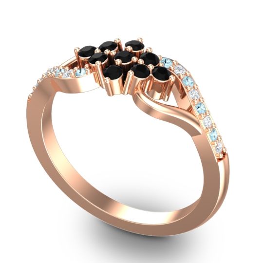 Simple Pave Torana Ring