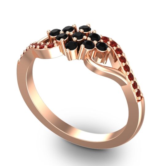 Simple Pave Torana Ring