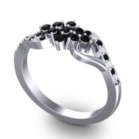 Simple Pave Torana Ring