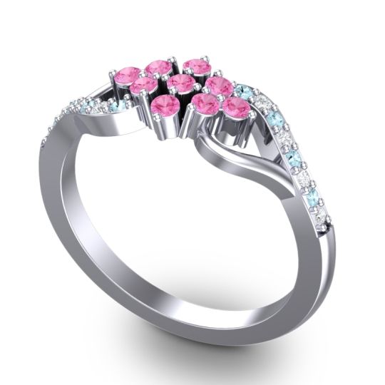 Simple Pave Torana Ring