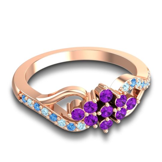 Simple Pave Torana Ring