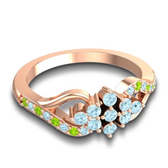 Simple Pave Torana Ring