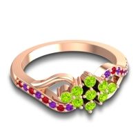 Simple Pave Torana Ring