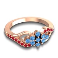 Simple Pave Torana Ring