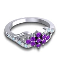 Simple Pave Torana Ring