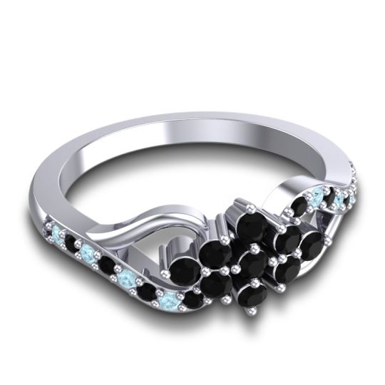 Simple Pave Torana Ring